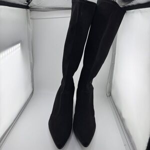 Stuart Weitzman Black Knee-High Boots